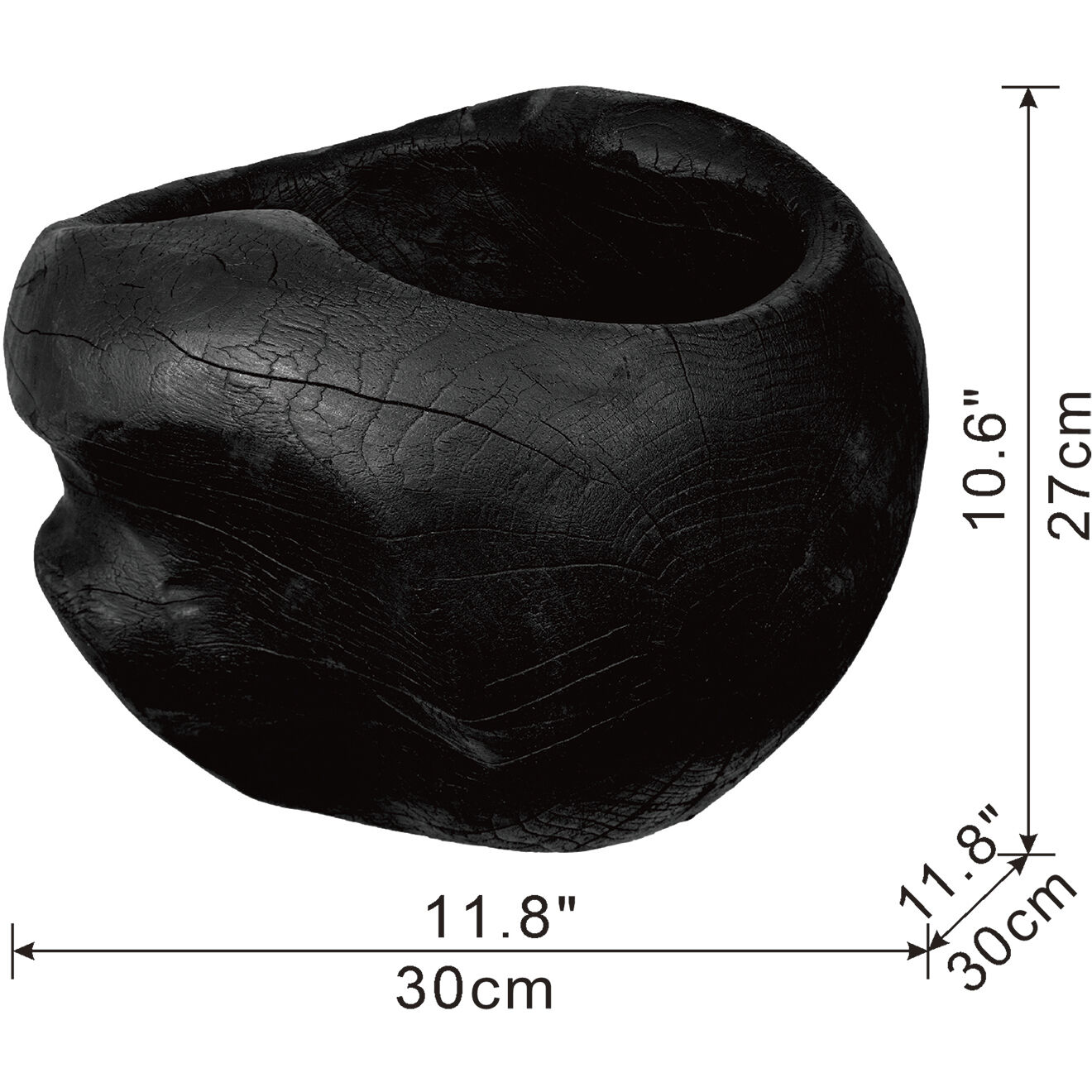 Anita 11.8 X 10.6 inch Bowl