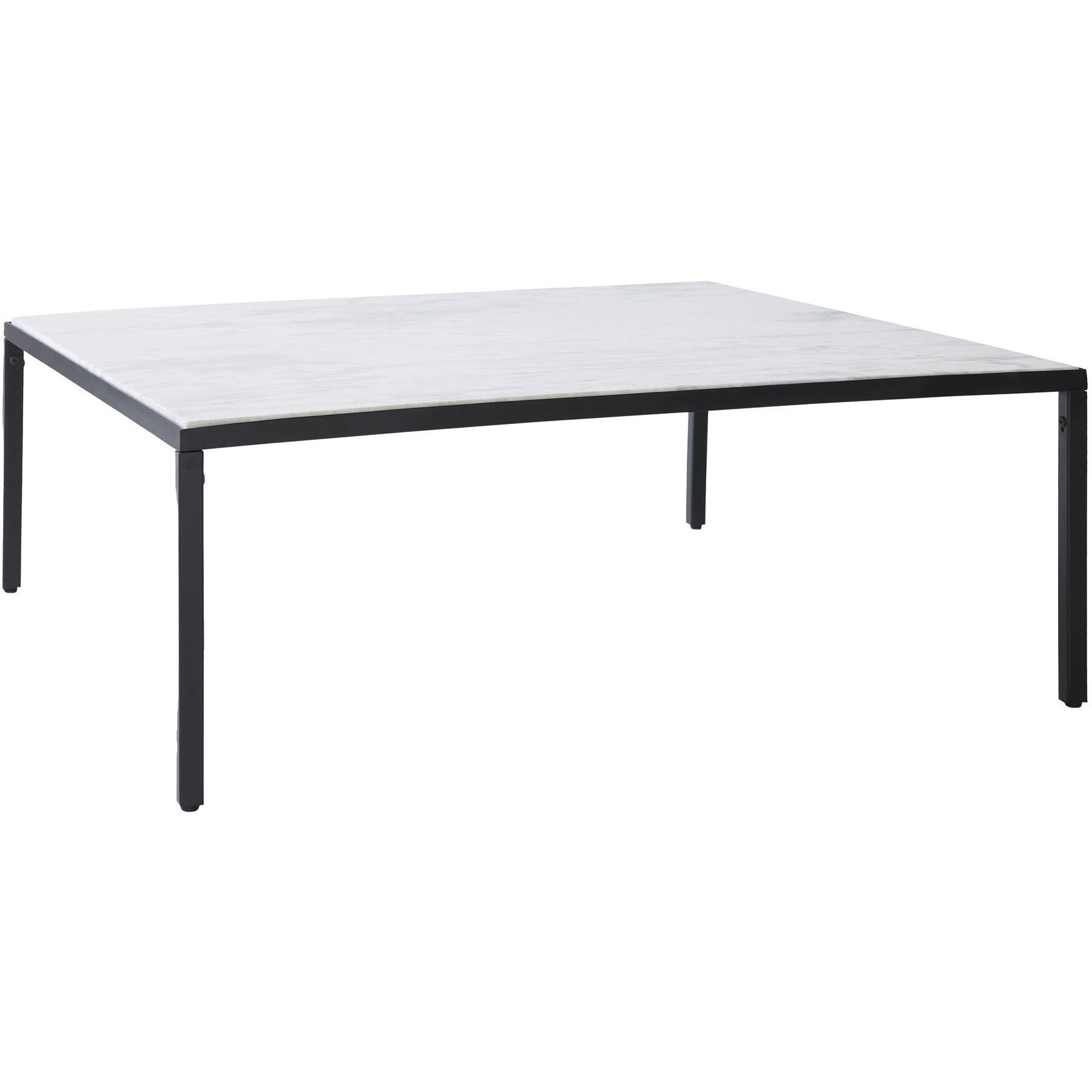 Yeva 40 X 15 inch Matte Black Coffee Table