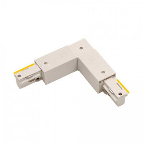 Recessed L Connecter 120 White Track Accessory Ceiling Light