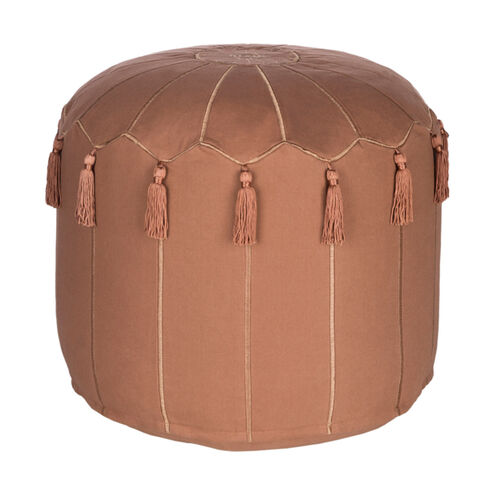 Delhi Camel/Wheat Pouf, Cylinder