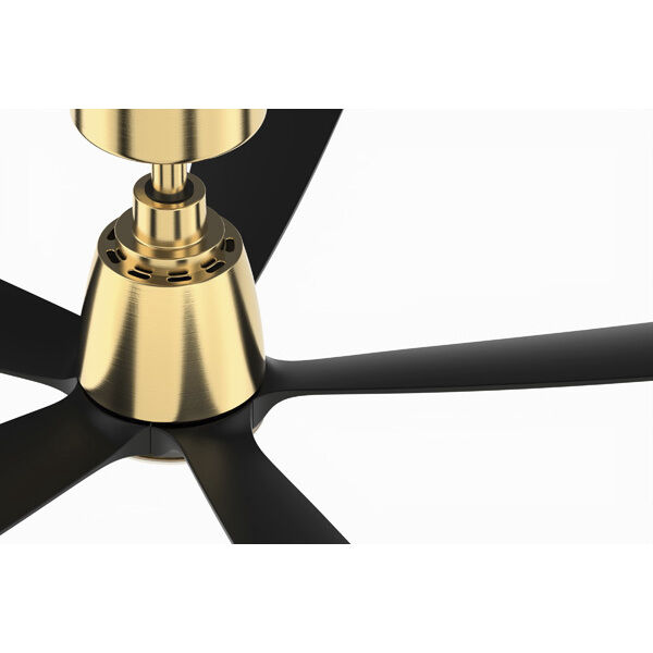 Kute 52 inch Matte White Fan-Uni