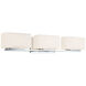 Chiclet Wall Sconce Wall Light in Chrome