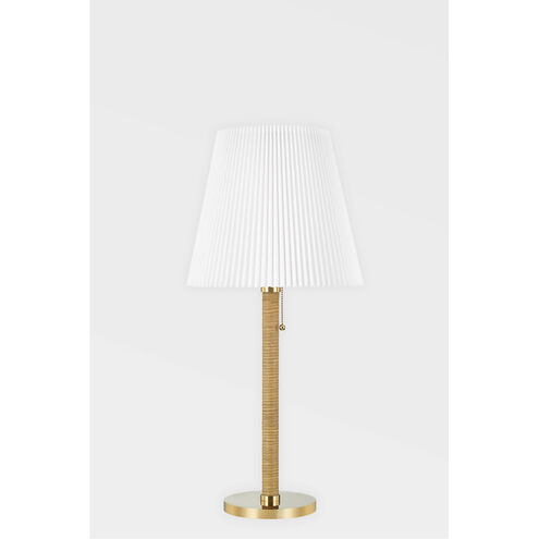 Dorset 28.5 inch 60.00 watt Aged Brass Table Lamp Portable Light