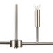 Park Slope 4 Light 25 inch Brushed Nickel Chandelier Ceiling Light