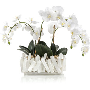 Selenite Decorative Orchid