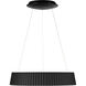 Star Gate LED 23.5 inch Coal Pendant Ceiling Light