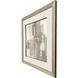 Patches II Gray and Beige and Brown and Neutral Framed Art
