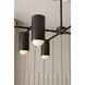 Loryn 8 Light 46 inch English Bronze Semi Flush Mount Ceiling Light