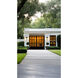 Fortis 1 Light 18 inch Sand Black Outdoor Wall Light