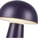 Asher 8.63 inch 3 watt Navy Blue Table Lamp Portable Light