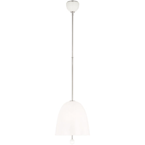 AERIN Brisa LED 12.75 inch Polished Nickel Pendant Ceiling Light