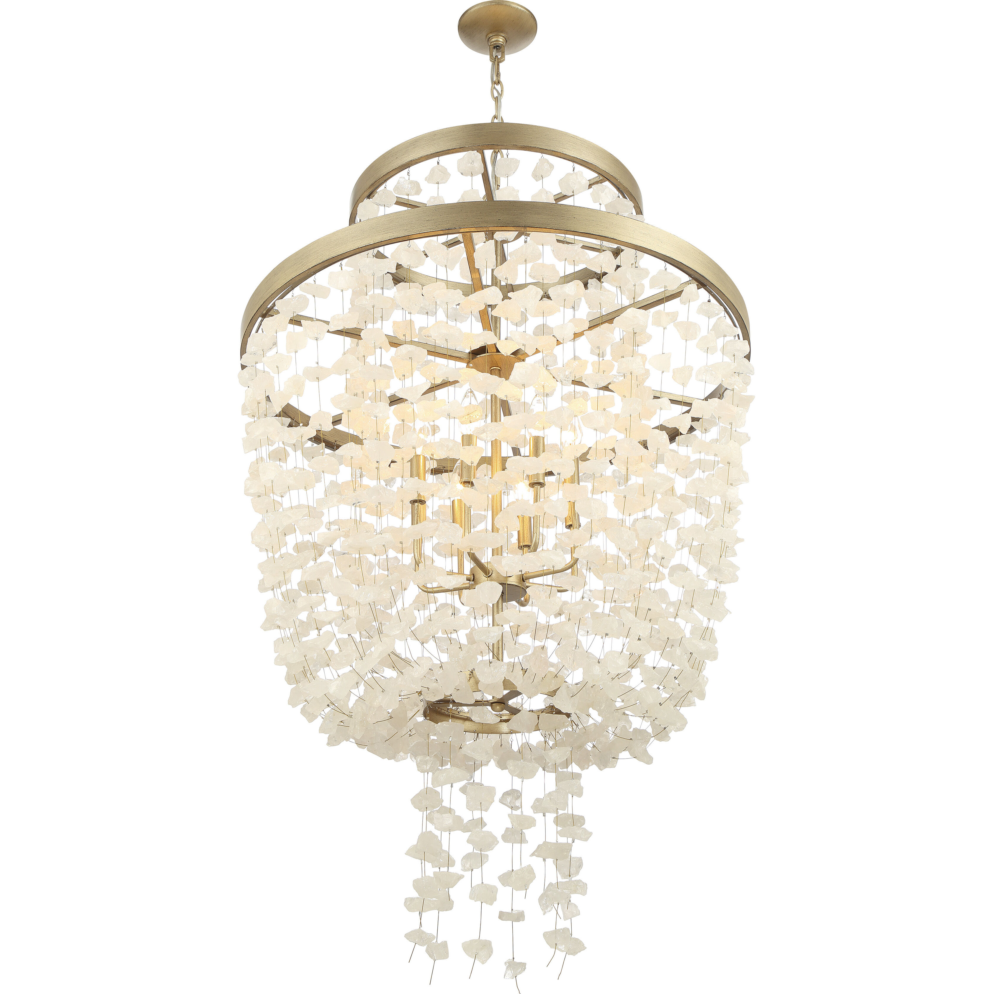 Stonybrook 8 Light 30 inch Havana Gold Pendant Ceiling Light