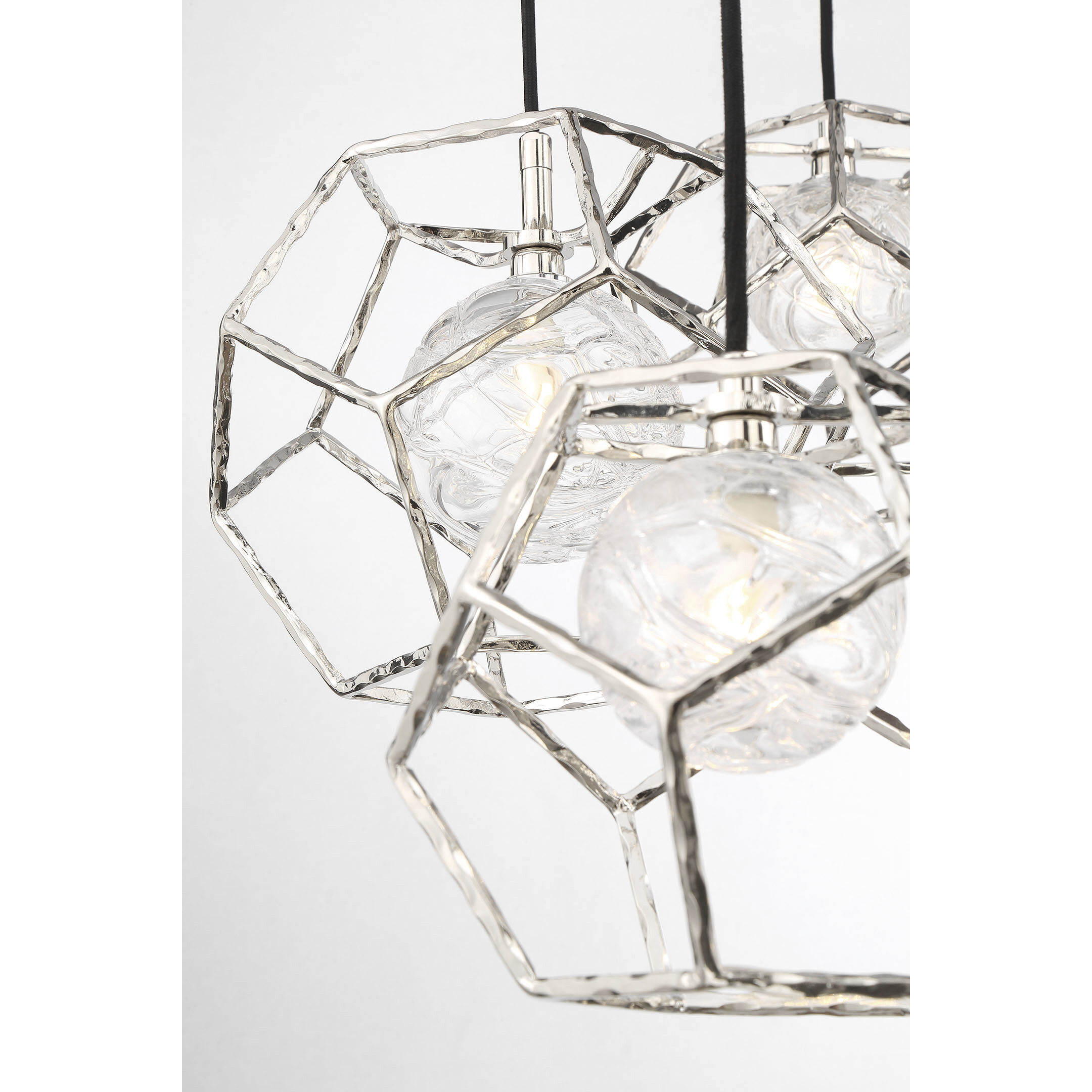 Norway LED 18.5 inch Chrome Chandelier Ceiling Light