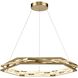 Catana LED 32 inch Bronze Chandelier Ceiling Light