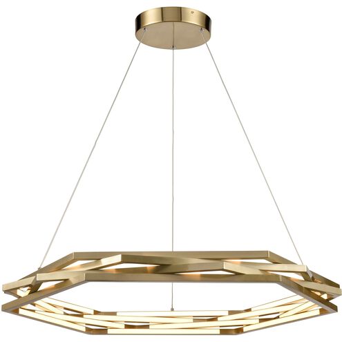 Catana LED 32 inch Bronze Chandelier Ceiling Light