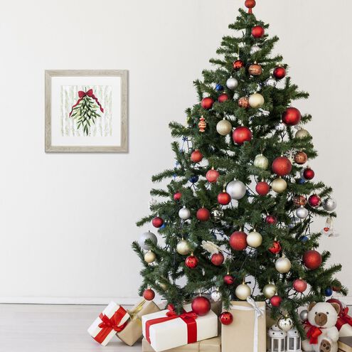 Christmas Collection Green Framed Art