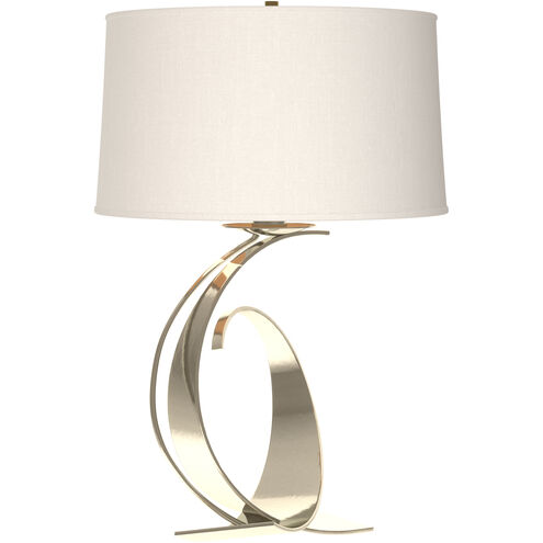 Fullered Impressions 29 inch 150 watt Sterling Table Lamp Portable Light in Natural Anna, Large