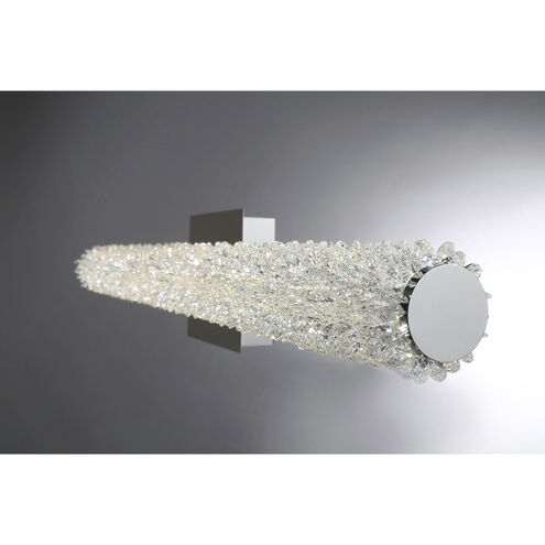 Sassi LED 36 inch Chrome Wall Sconce Wall Light, Large