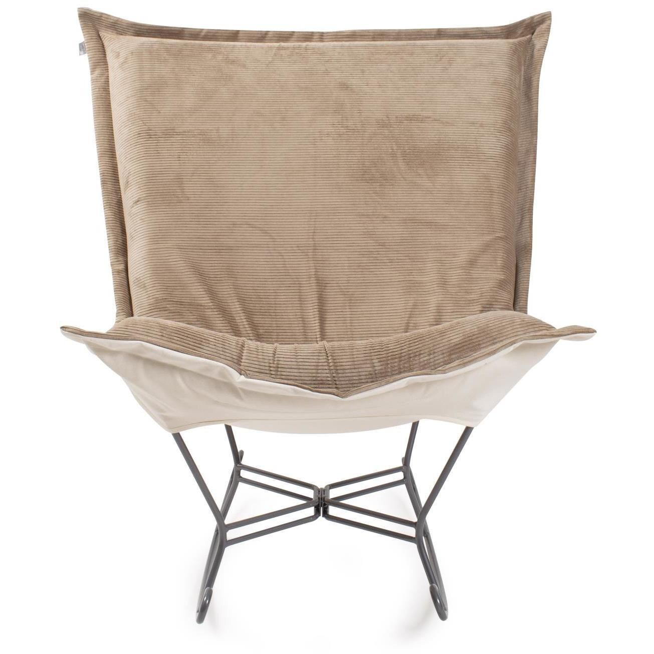 Pana 40 inch Sand Puff Rocker Ottoman