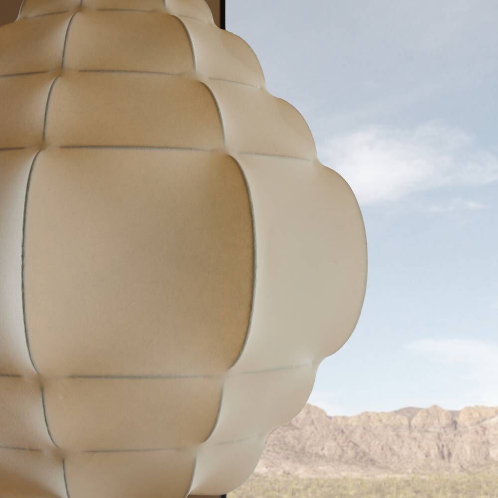 Yahara 35 inch Faux Vellum Pendant Ceiling Light