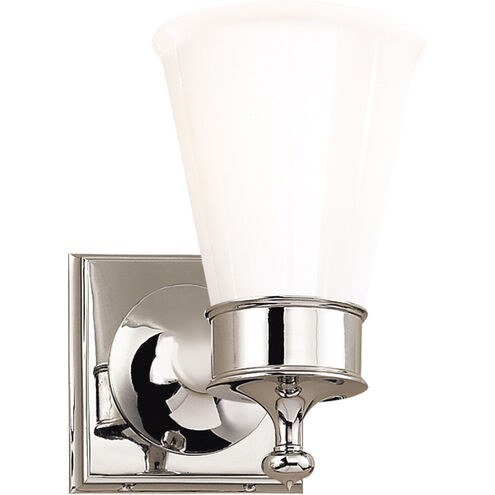 Siena 1 Light 4.75 inch Polished Nickel Single Bath Sconce Wall Light