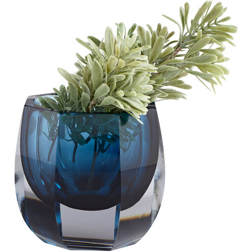 Azure Oppulence 4 inch Vase, Small
