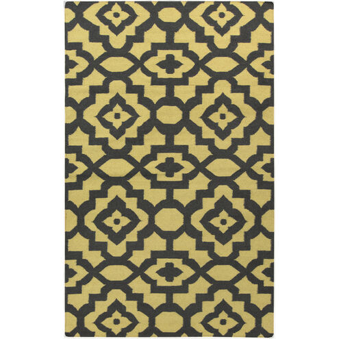 Market Place 66 X 42 inch Olive, Black Rug