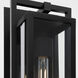 Marco 1 Light 15 inch Textured Black Outdoor Wall Lantern