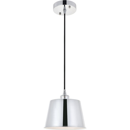 Dickinson 1 Light 8 inch Chrome Pendant Ceiling Light