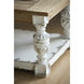 Alcott 47.2 X 27.6 inch White/Natural Coffee Table