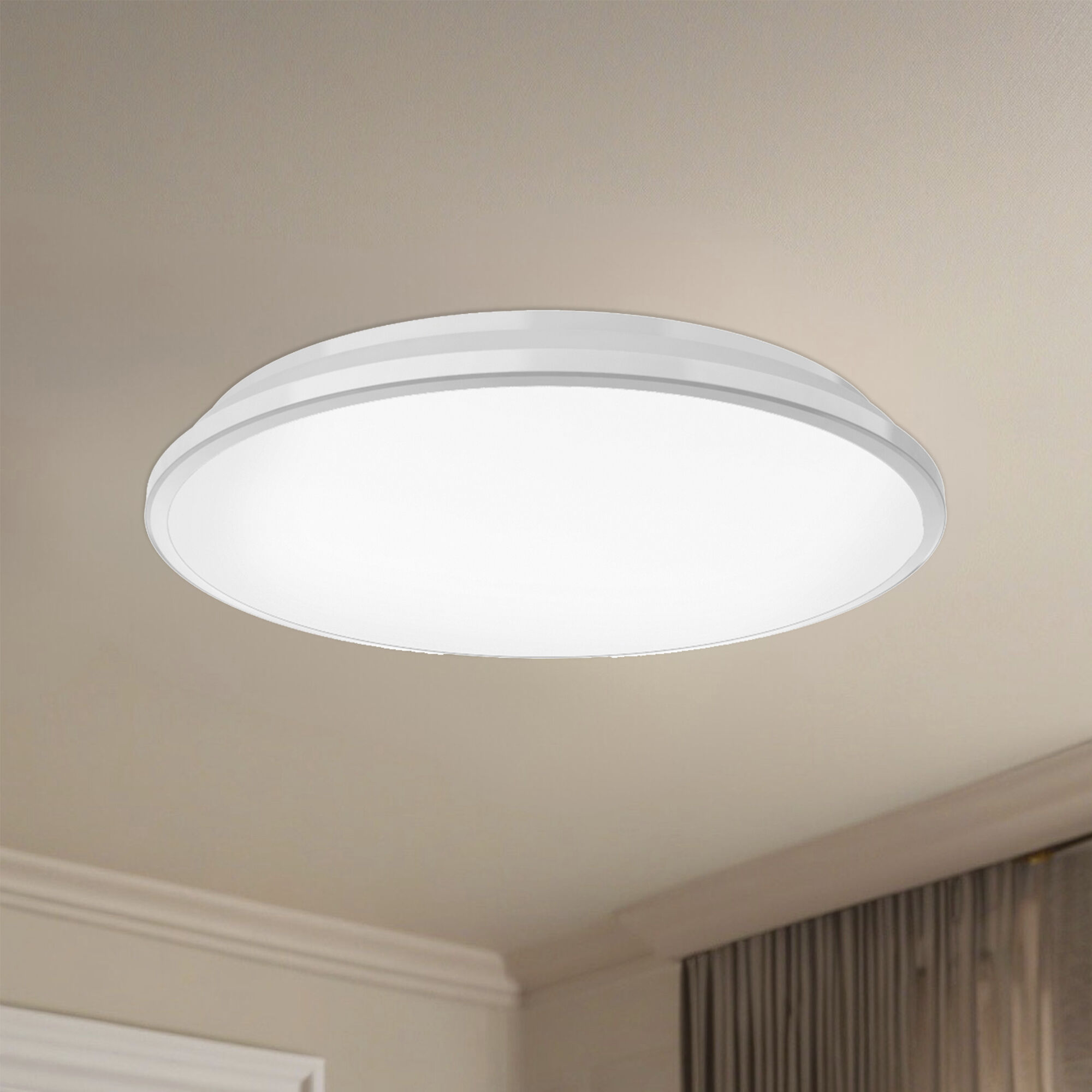 Brook LED 11.13 inch White Flush Mount Ceiling Light