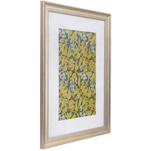 Smithsonian Gold/Yellow/Green Wall Art, Floral