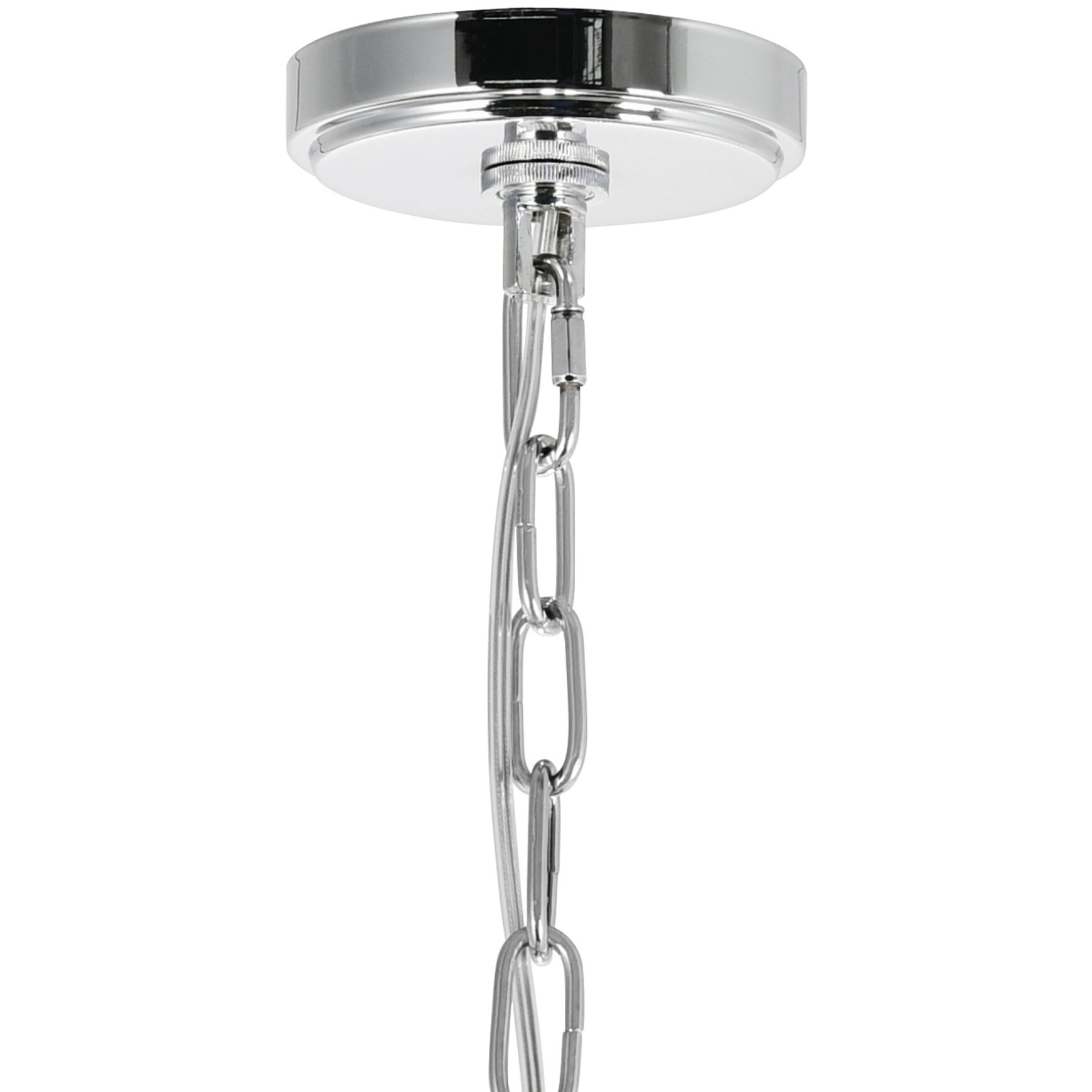 Stefania 20 Light 31 inch Chrome Down Chandelier Ceiling Light