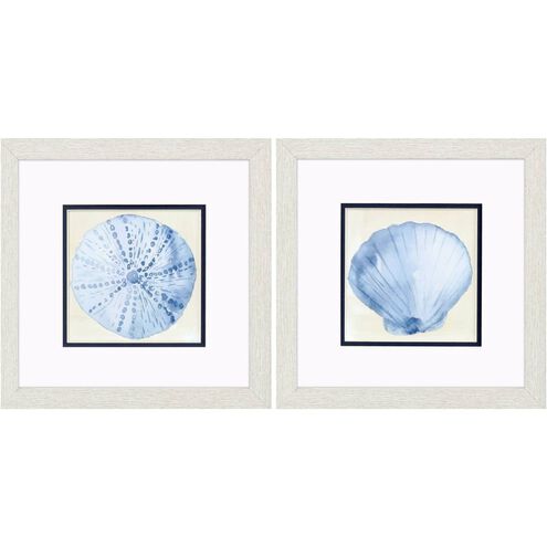 Waterside Collection Blue Framed Art