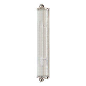 Mclean 4 Light 30 inch Polished Nickel Bath And Vanity Wall Light