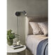 Ascoli 11.26 inch Matte Black Interior Reading Light Wall Light