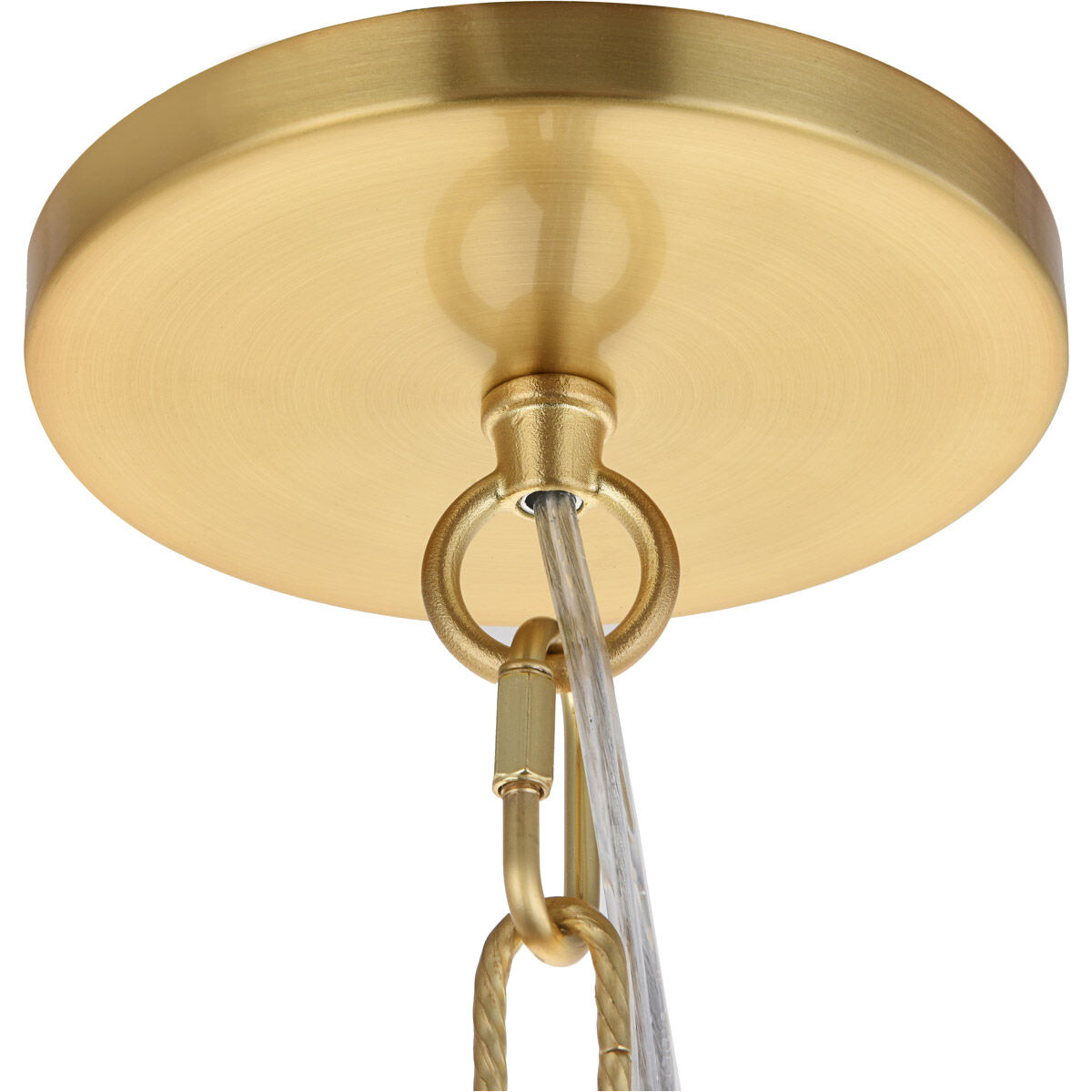Vega LED 32 inch Gold Pendant Ceiling Light