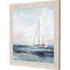 Waterside Collection Distressed Whitewash Framed Art