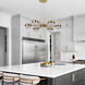 Milano Series 25.5 inch Antique Brass Pendant Ceiling Light, Artisan Collection