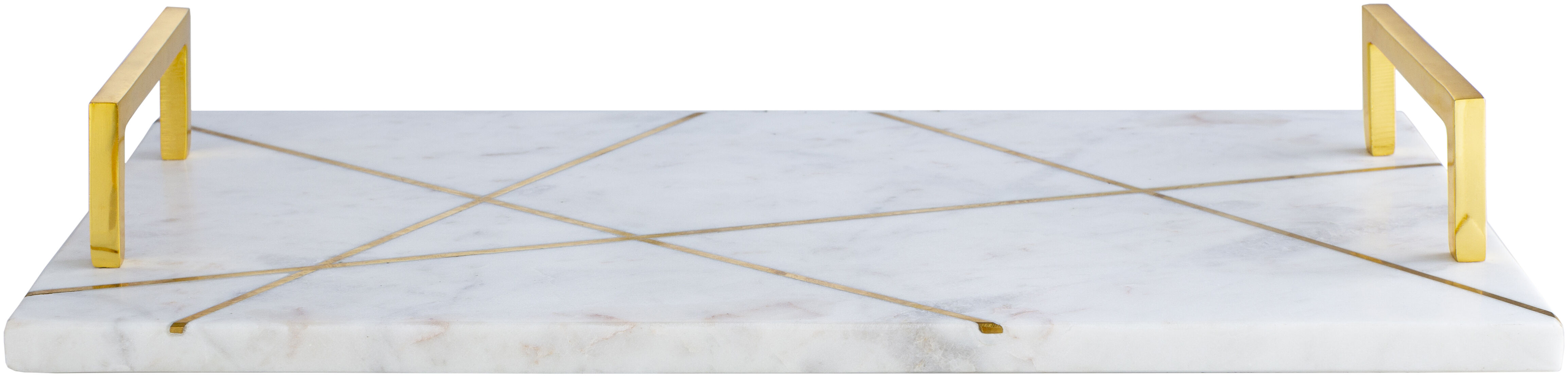 Luxe Light Grey Decorative Tray