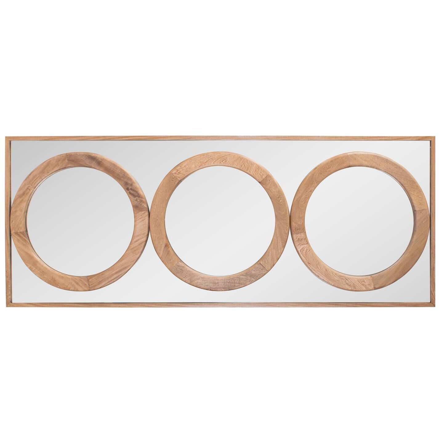 Balwani 71 X 31.5 inch Natural Mirror