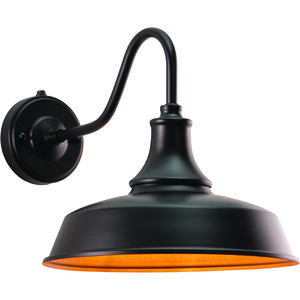 Dorado LED 9 inch Dark Bronze and Light Gold Outdoor Wall