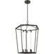 Delphine LED 25.25 inch Urban Bronze Pendant Ceiling Light