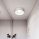 Ilios LED 18 inch Satin White Surface Mount Ceiling Light
