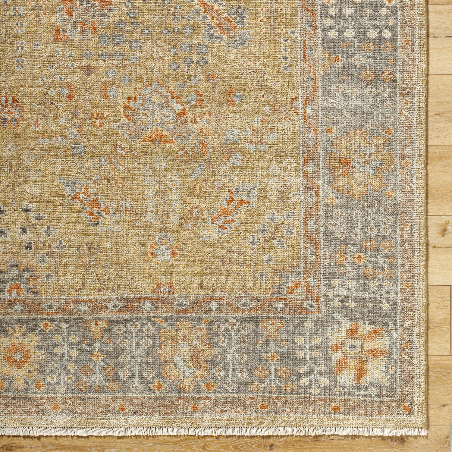 Monterey 36 X 24 inch Prairie Dust / Khaki Handmade Rug in 2 x 3
