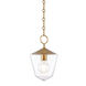 Greene 1 Light 8 inch Aged Brass Pendant Ceiling Light