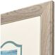 Water Lily Reverie Blue and Green and Multi and Yellow Framed Art, Propac