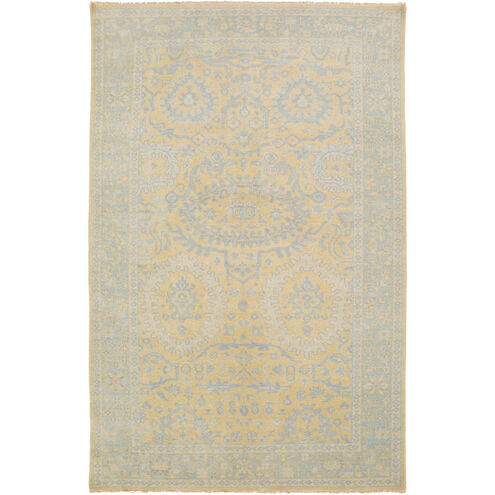 Cappadocia 36 X 24 inch Wheat, Denim, Mint, Dark Green Rug