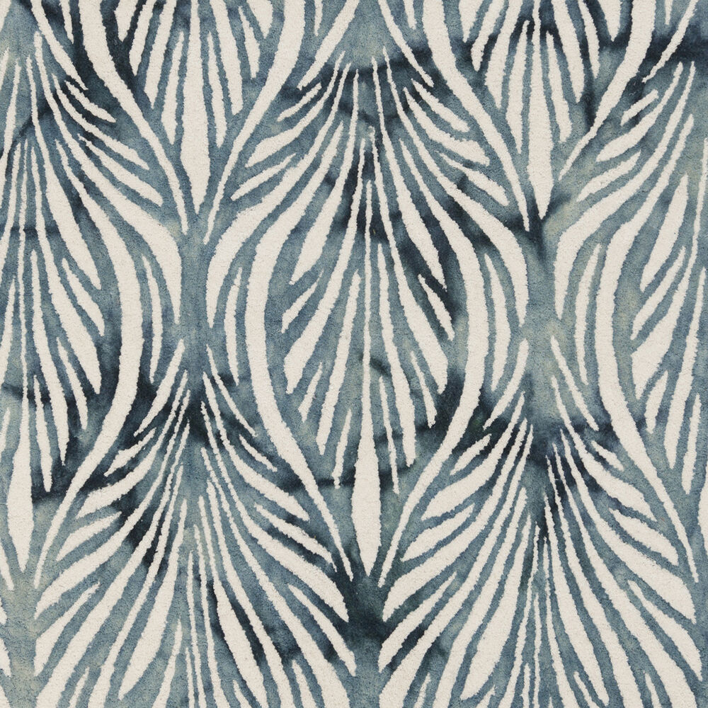 Quakertown 36 X 24 inch Deep Teal Rug, Rectangle