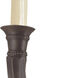 Traditional Brass 2 Light 8.5 inch Oil Rubbed Bronze Wall Sconce Wall Light